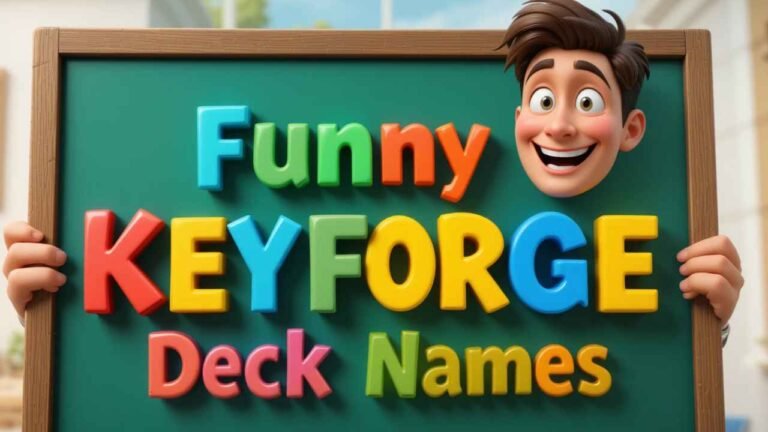 funny keyforge deck names