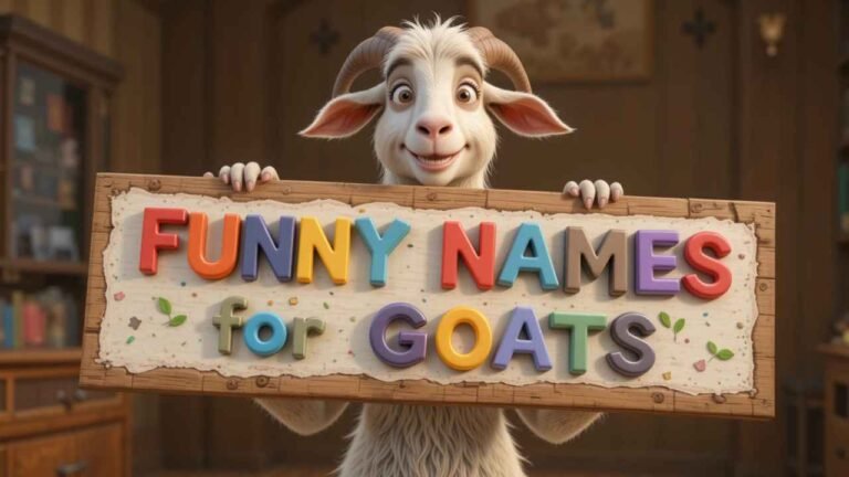 funny names for goats