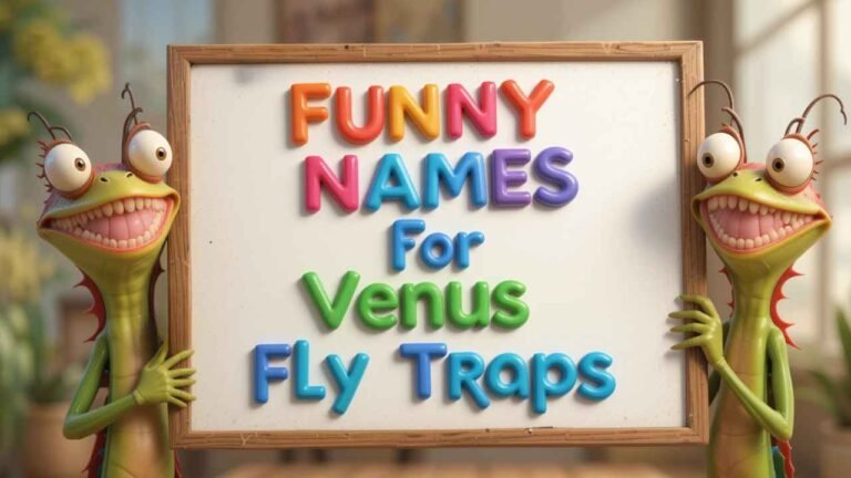 funny names for venus fly traps