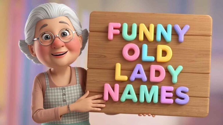 funny old lady names