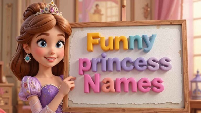 funny princess names