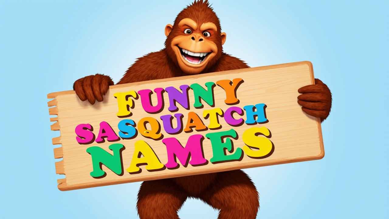funny sasquatch names
