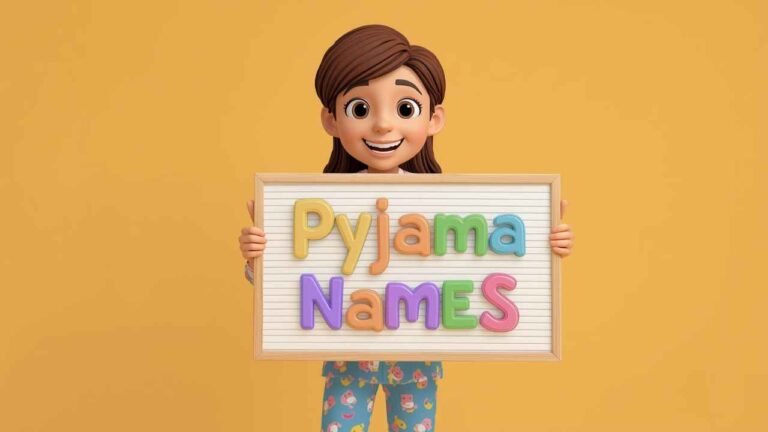 pyjama names