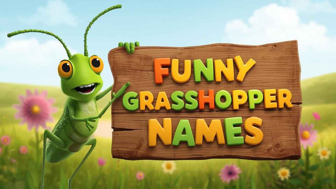 funny grasshopper names