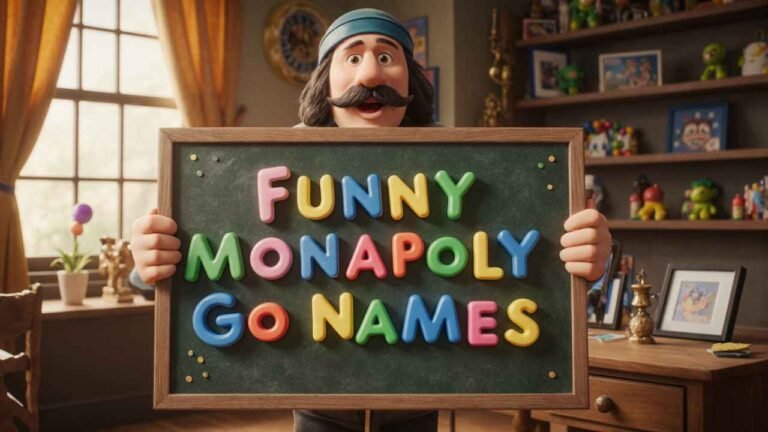 funny monopoly go names​