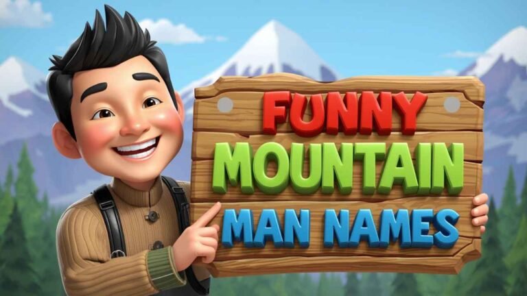 funny mountain man names