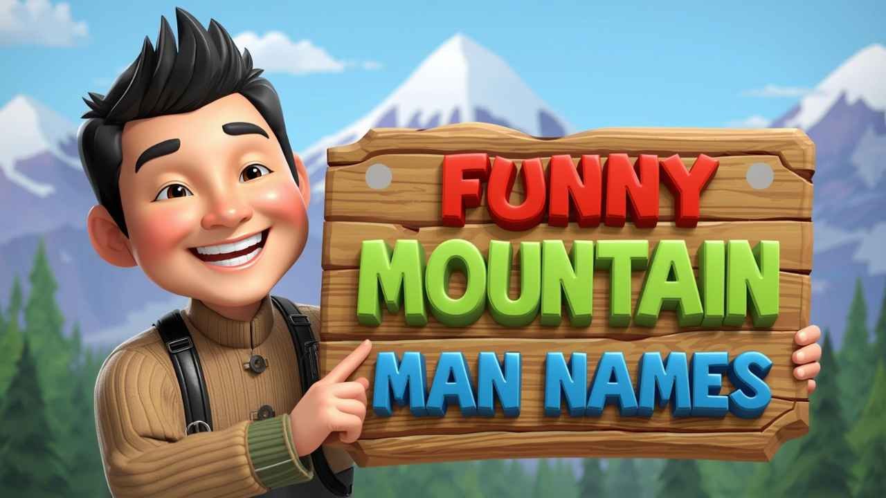 funny mountain man names
