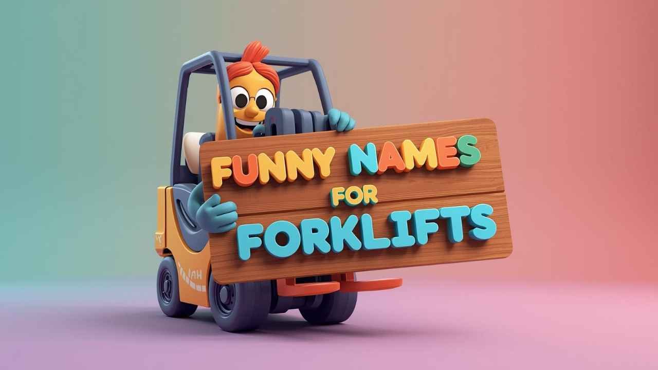 funny names for forklifts