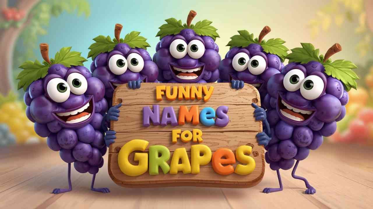 funny names for grapes