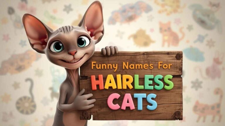 funny names for hairless cats