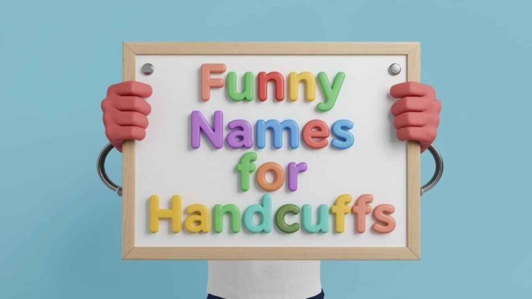 funny names for handcuffs
