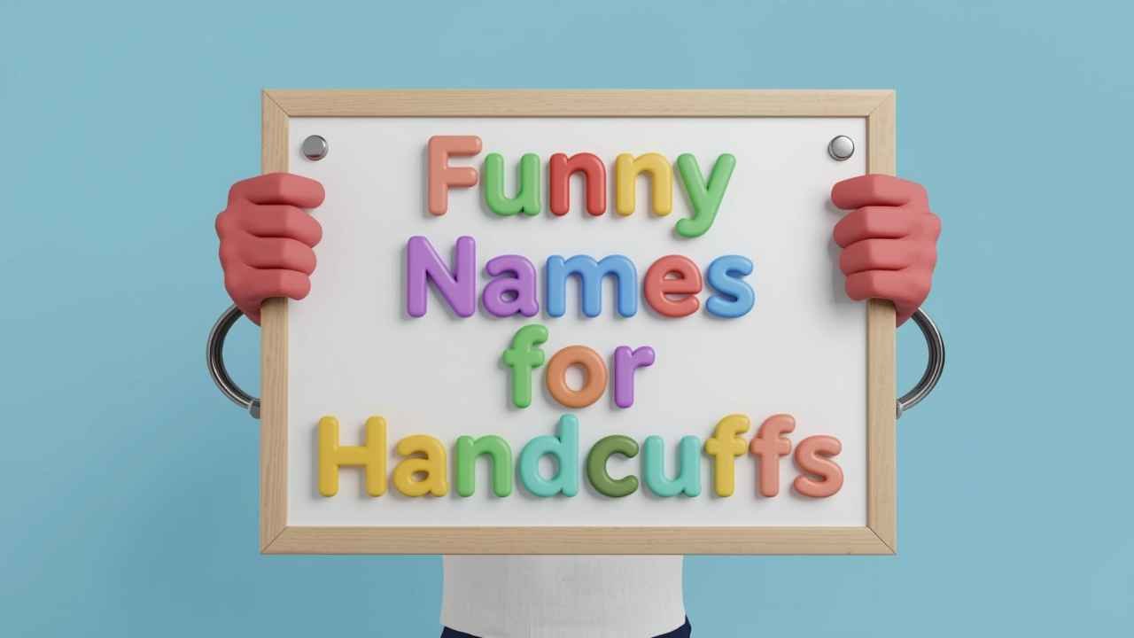 funny names for handcuffs