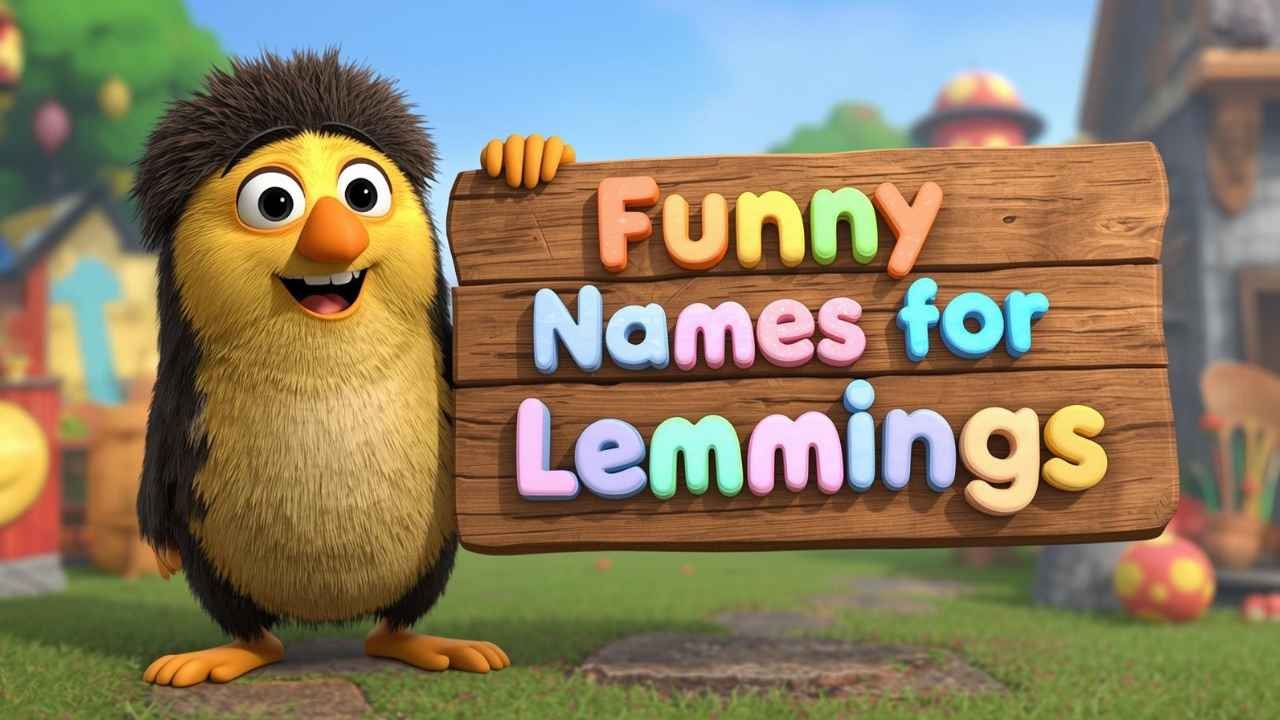 funny names for lemmings
