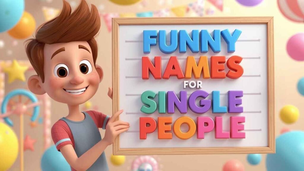 200+ Funny & Creative Names for Single People - nameslisty.com