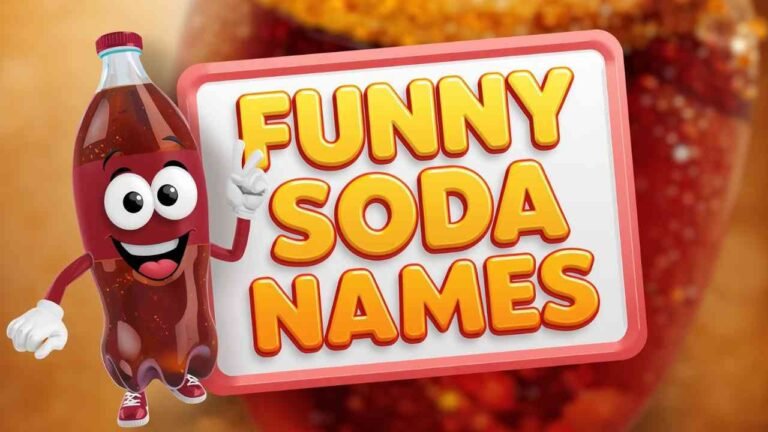 funny soda names