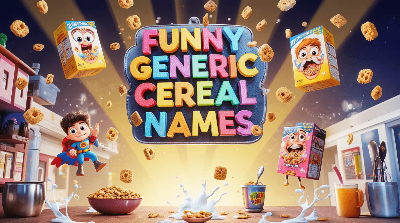 funny generic cereal names