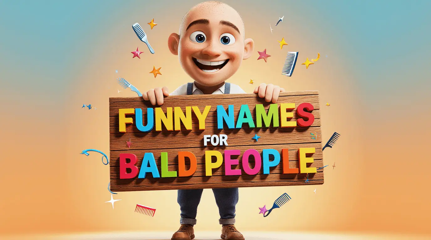 funny names for bald people