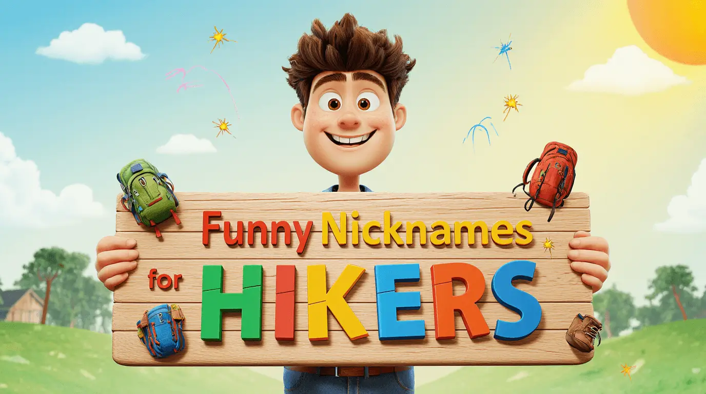 funny nicknames for hikers