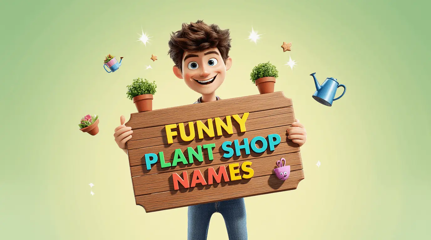 funny plant shop names