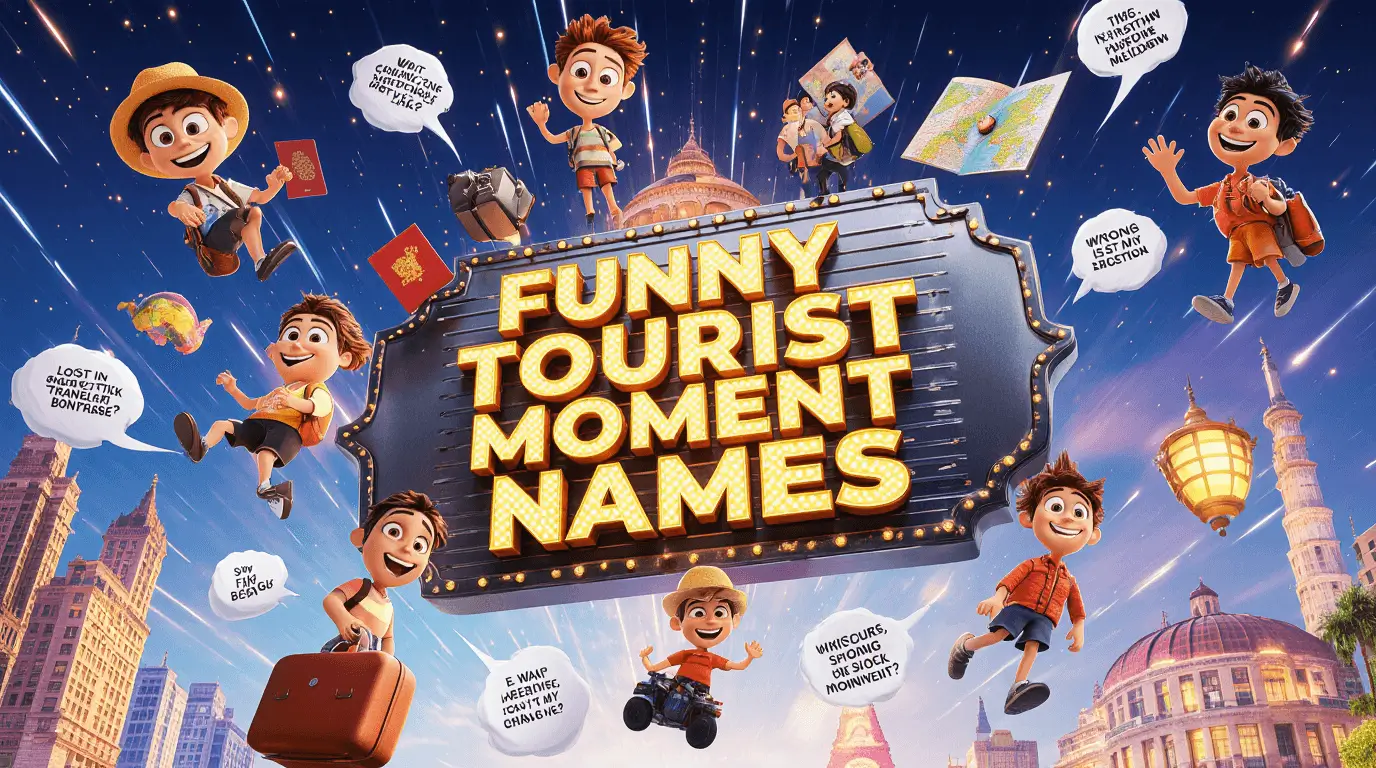 funny tourist moment names