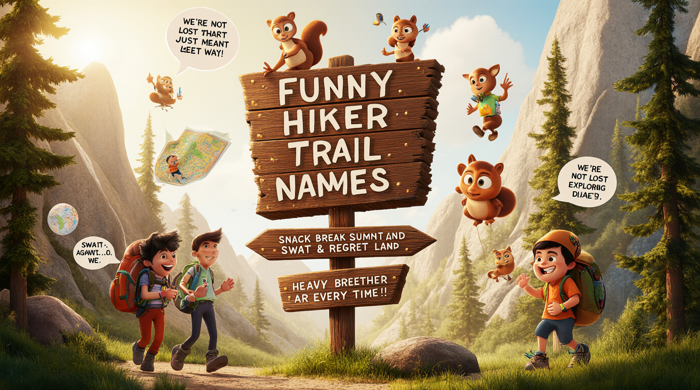 funny hiker trail names