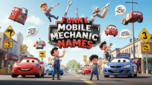funny mobile mechanic names