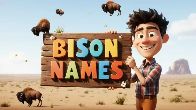 bison names