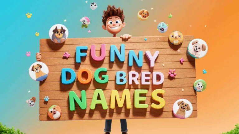 funny dog breed names