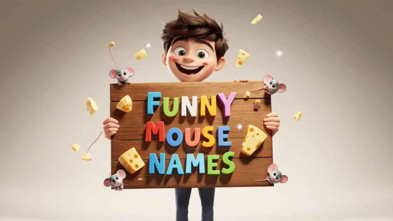 funny mouse names