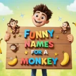 funny names for a monkey