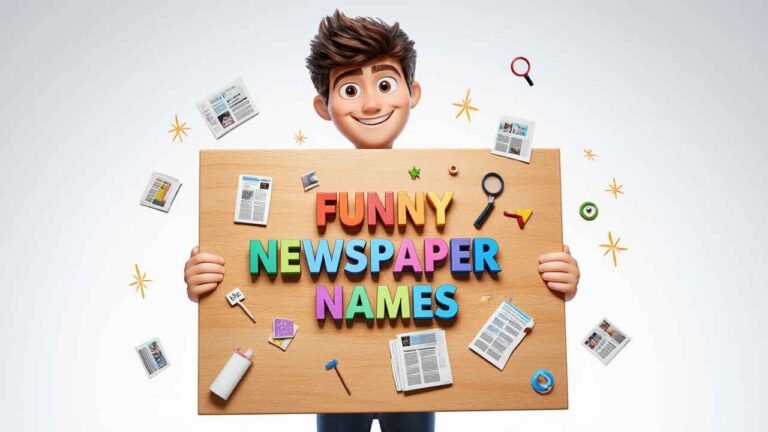 funny newspaper names