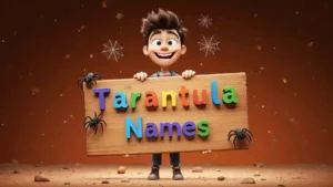 tarantula names