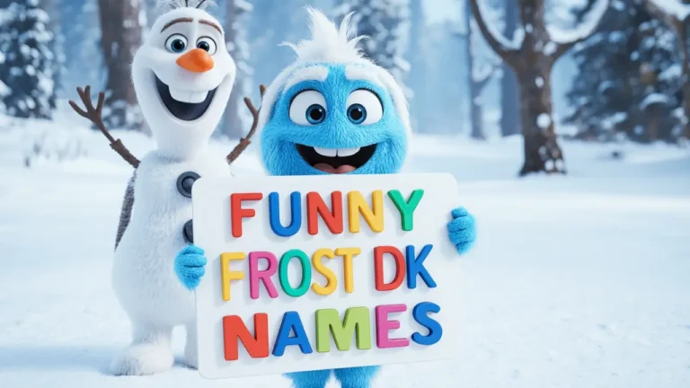 funny frost dk names