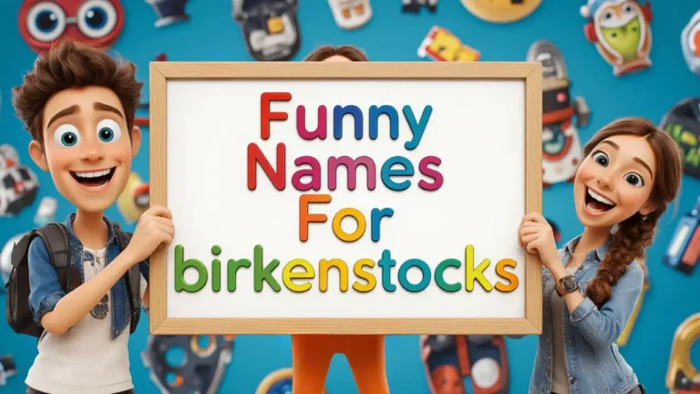 funny names for birkenstocks