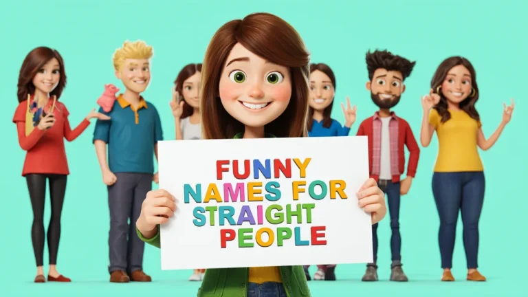 funny names for straight people