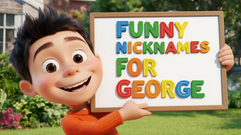 funny nicknames for george