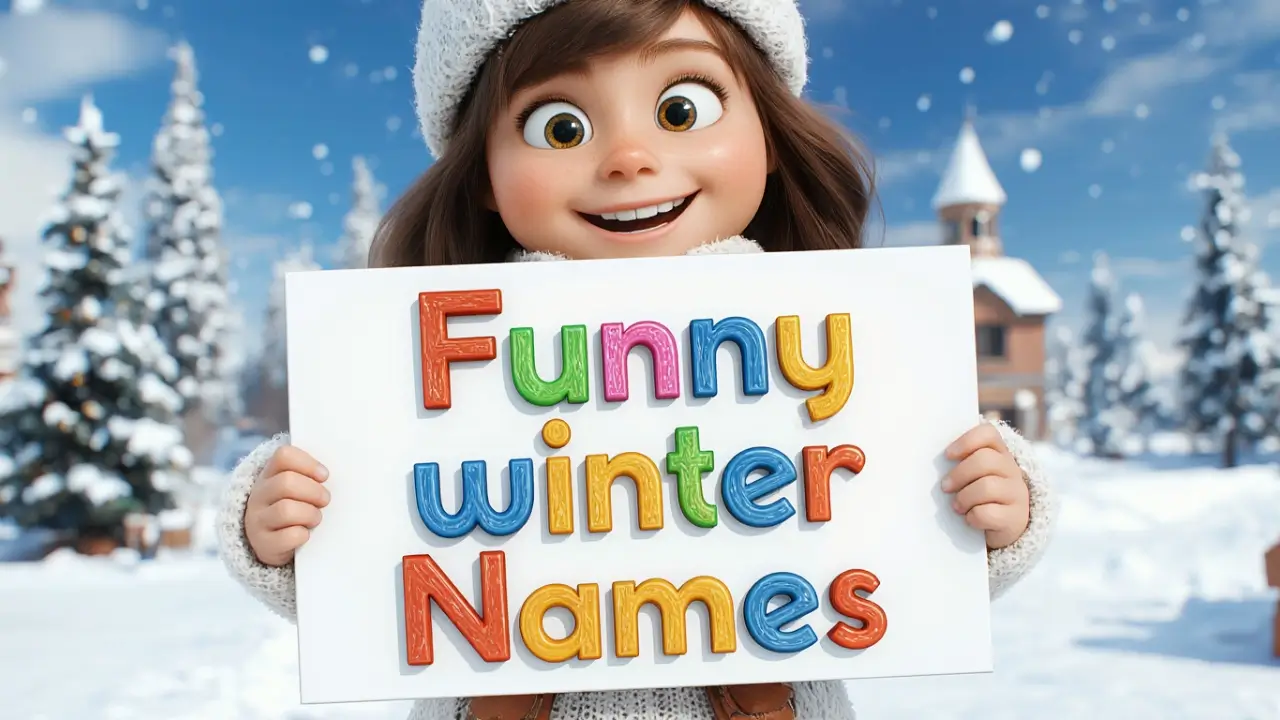 funny winter names
