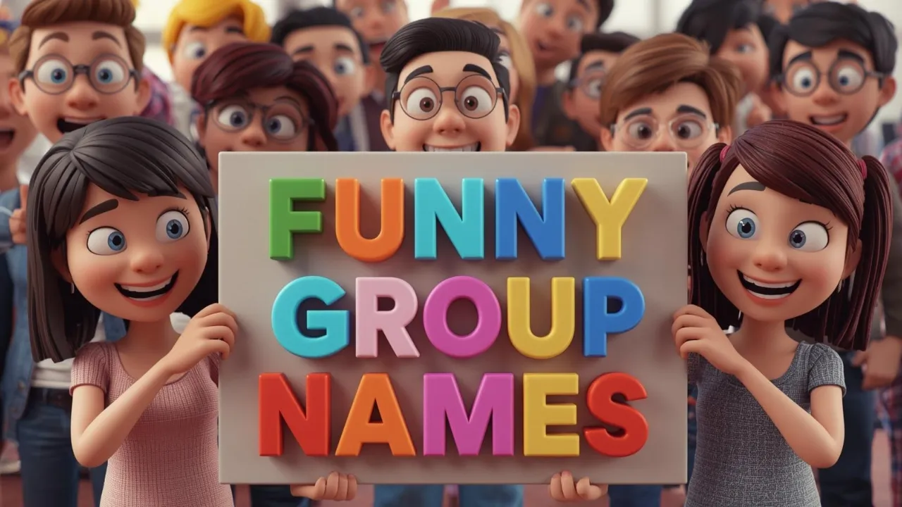 funny group names