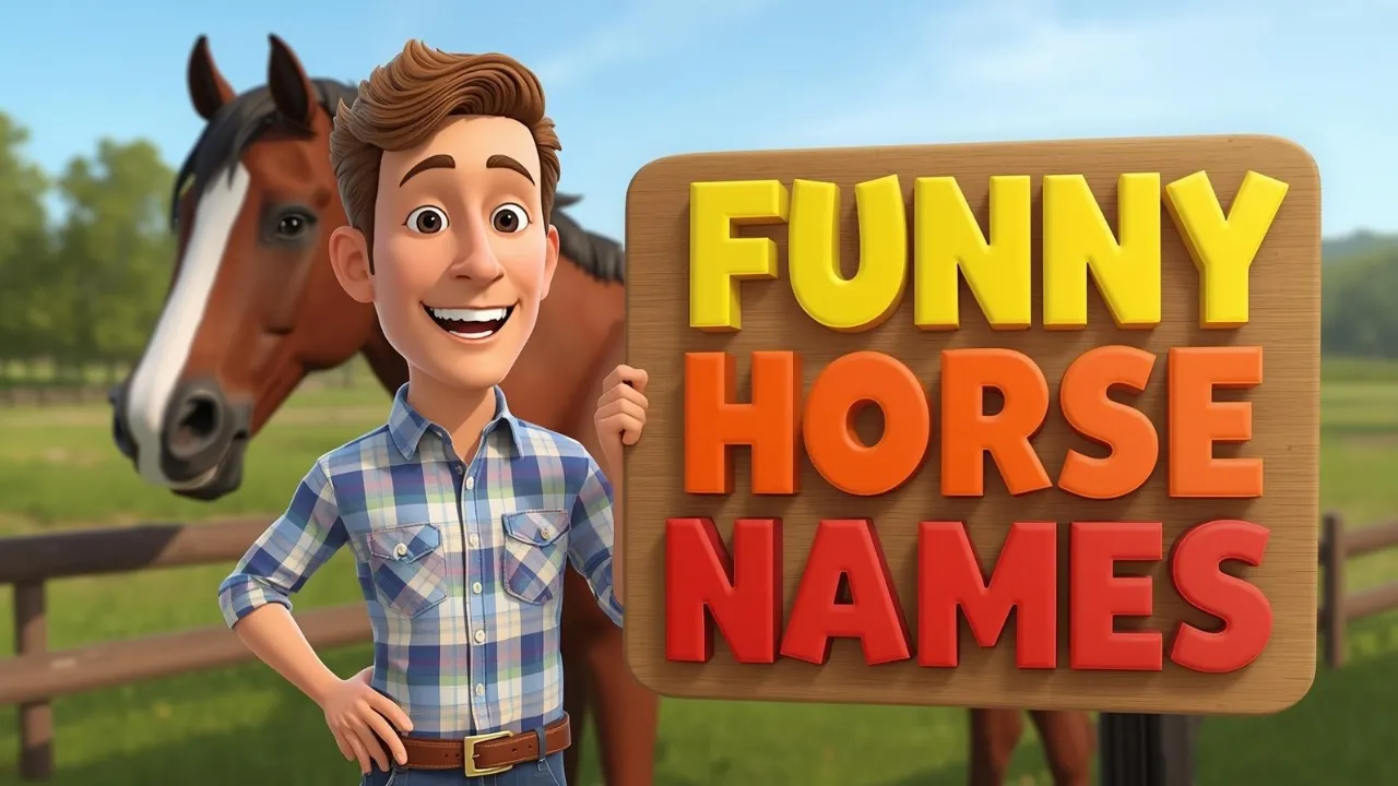 funny horse names