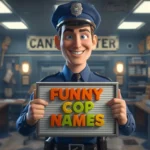 funny cop names