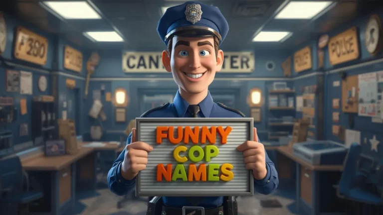 funny cop names