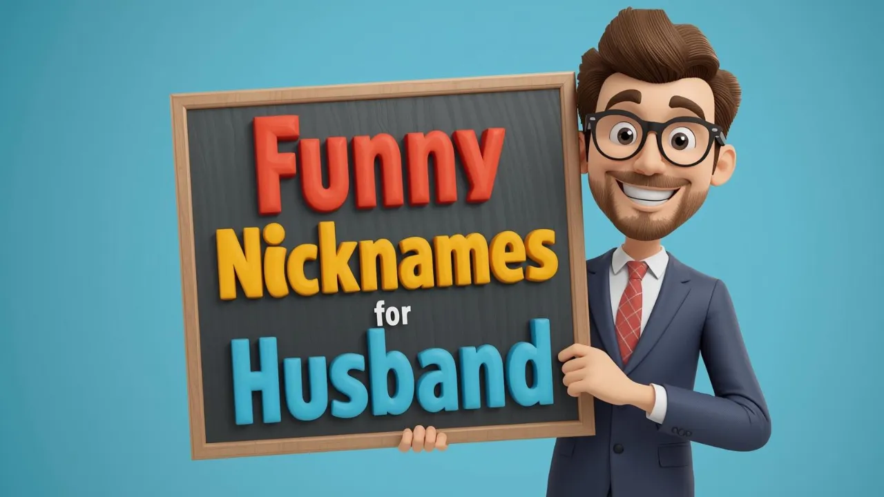 funny nicknames for husband