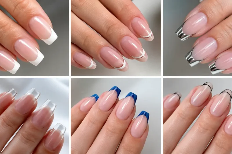 Nail Tips With Edge Details That Refuse to Blend In