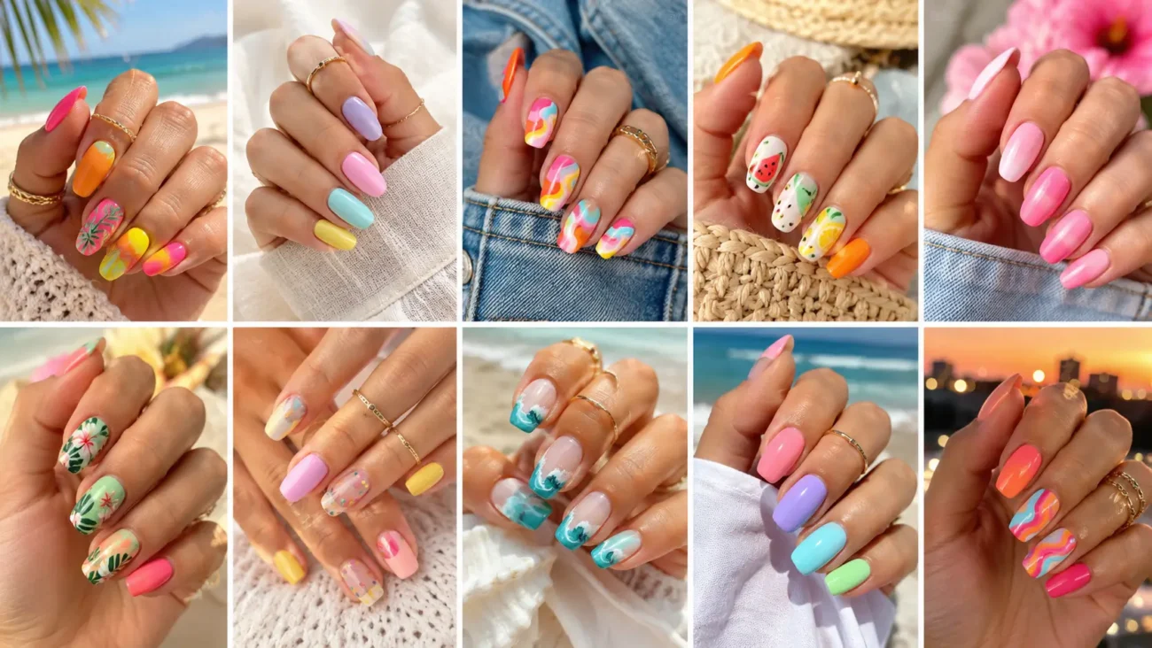 Summer Colorful Nails