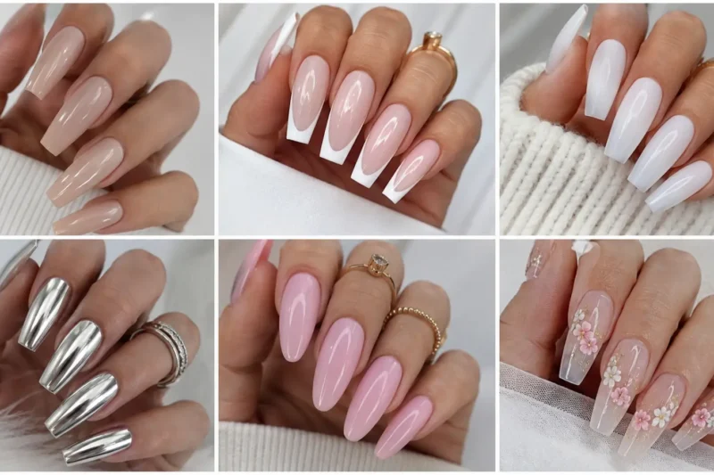 Acrylic Nails Designs With Fresh Shape, Texture, and Color Ideas