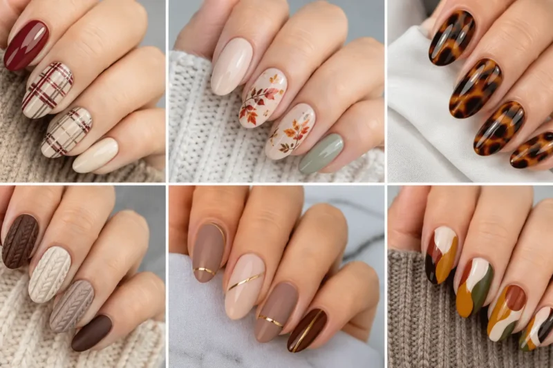 Fall Nails Inspired by the Tools and Details of Cooler Days