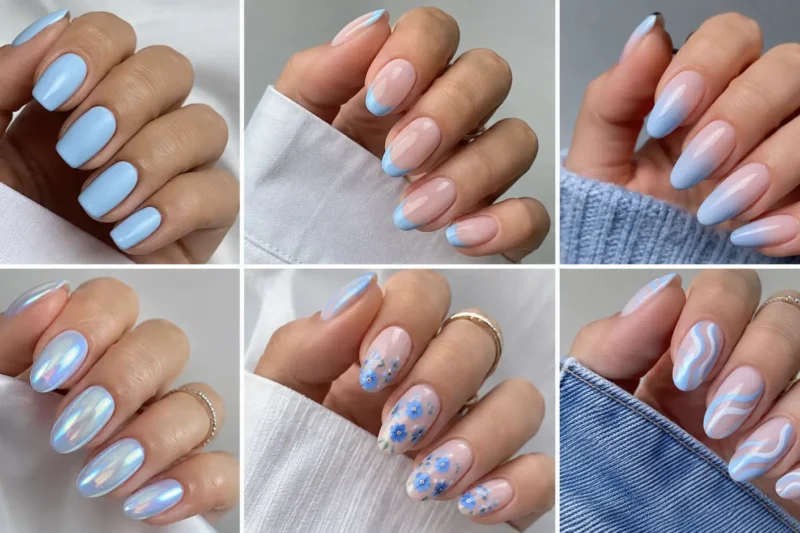 Nails Light Blue Ideas That Make Soft Color Feel Completely New